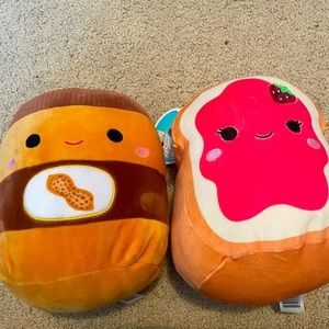 8 inch PB&J squishmallows